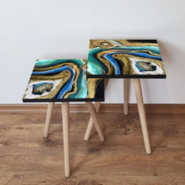 Hanah Home Mesas Nido Multicolor (2 Piezas)